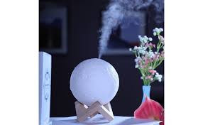 Moon 2 in 1 umidificator si lampa de veghe Moon Lamp Humidifier, - Img 4