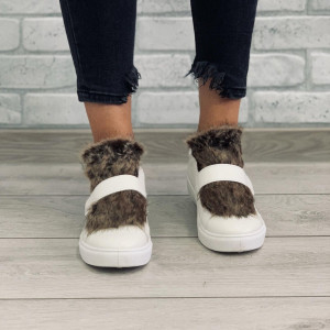 Pantofi casual 6180-2 WHITE R1/4/3 - Img 2