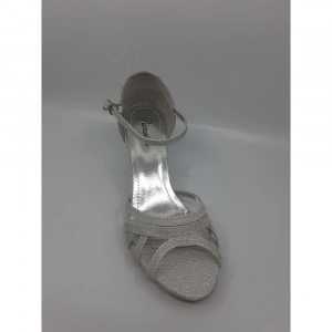 Sandale cu Toc JS7092 SILVER R1/5/1 - Img 2
