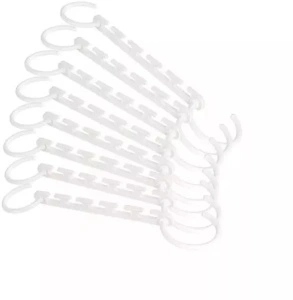 Suport organizator pentru umerase Triples Closet Space, 8 bucati