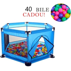 Tarc de Joaca + Cos de Baschet Pentru Copii cu 40 bile Cadou - Img 4