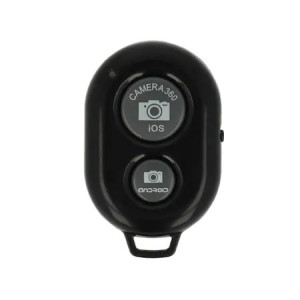 Telecomanda pentru Selfie pentru Android si iOS, 10m Bluetooth, Neagra - Img 2