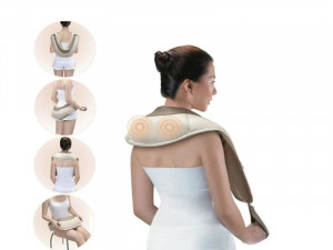 Aparat De Masaj Cervical Tip Centura, Intensitate Reglabila - Img 4
