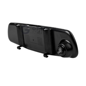 Cameră de bord cu oglindă retrovizoare neagră  - Img 3