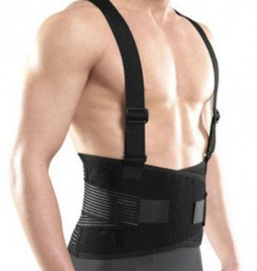 Centura Lombara cu Bretele Waist Support, Marime XL