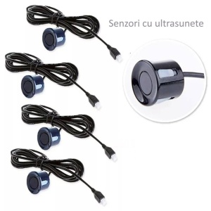 Kit 4 senzori de parcare, 12V, 22 mm - Parking - Gri - Img 2