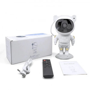 Lampa LED cu Proiector ASTRONAUT, Cer Instelat, Multicolor - Img 3