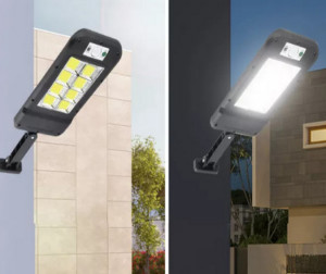 Lampa Solara de Perete 160 SMD, HS 8013(COB)C senzor de miscare - Img 4