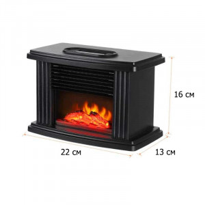 Mini Aeroterma Tip Semineu cu Imitatie Flacara, Flame Heater - Img 3