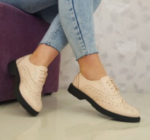 Pantofi Casual FN 363 BEIGE R1/10/2