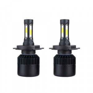 Set 2 Becuri Led Auto H4 , 8000 LM - Img 2