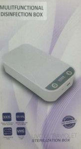 Sterilizator UVC 2 in 1 pentru obiecte mici, smartphone, functie aromaterapie, functie powerbank - Img 7