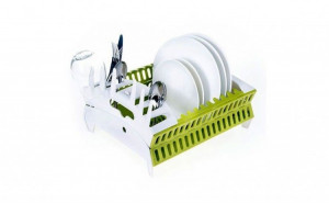Suport de Vase Pentru Bucatarie, Think Flat, Verde/Alb - Img 2