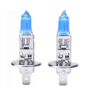 Becuri halogen H1 100W, Xenon Look, 12V, lumina 5000K