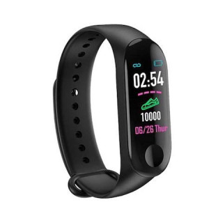 Bratara Fitness M3, ecran TFT 0.96inch, USB, bluetooth, masurare ritm cardiac si alte functii ale organismului - Img 3
