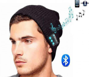 Caciula Muzicala, Fes Unisex cu Bluetooth,Gri - Img 4