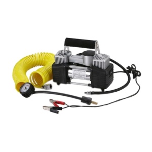 Compresor portabil pentru anvelope 628-4x4, 2 cilindrii, 85 L/min, 12V, 200PSI, cablu 3m - Img 4
