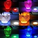 Dispozitiv cu lumini LED- colorate reglabile din telecomanda, actioneaza cu baterii, impermeabila - Img 2
