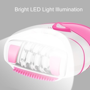 Epilator SURKER SK505, Aparat Electric Pentru Epilat Reincarcabil si Portabil - Img 3