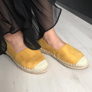 Espadrile Yellow JAUNE SE495 R1/6/2 - Img 2