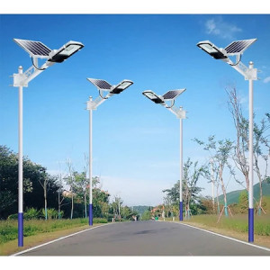 Lampa Stradala Proiector LED cu Incarcare Solara Jortan, 1 cadran, 100W, cu telecomanda - Img 3