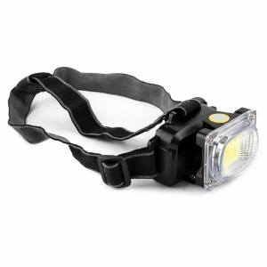 LANTERNA DE CAP LUMINA ALB/ROSIE 1LED COB 5W / ZB-6658