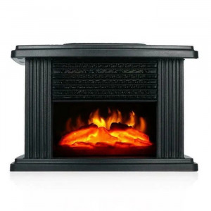 Mini Aeroterma Tip Semineu cu Imitatie Flacara, Flame Heater - Img 4