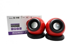 Mini Boxe Multimedia USB 2 X 2W, G-116 - Img 3