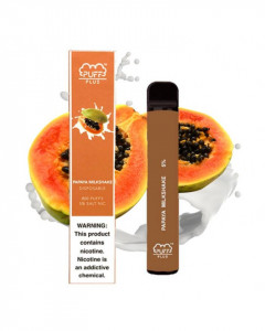 Narghilea Electronica Puff Plus 800 pufuri MILKSHAKE DE PAPAYA (5% nicotina)
