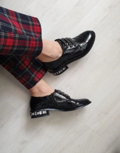 Pantofi casual B-165 BLACK R1/10/3 - Img 2