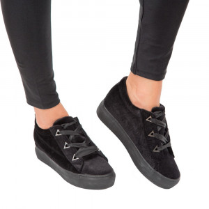 Pantofi casual X3635-1 BLACK R1/5/4 - Img 1