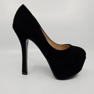 Pantofi cu Toc GR 02 BLACK R1/10/2 - Img 1