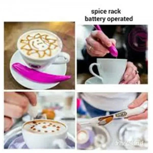Pix pentru decorarea cafelei Spice Pen - Img 3