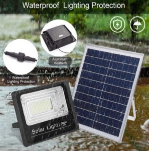 Proiector cu Panou solar, Solar Light , 200 W, Telecomanda Inclusa - Img 5