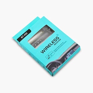 Receptor Bluetooth Auto BT-450 Wireless, mufa Audio Jack 3.5mm, microfon incorporat, muzica/apeluri telefonice, culoare Alb - Img 4