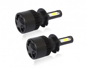 Set 2 Becuri Led Auto H4 , 8000 LM - Img 3