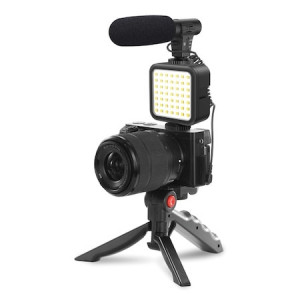 Set de vlogging 4 in 1, pentru smartphone - Img 4