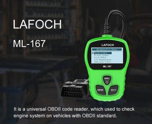 Tester Auto, Diagnoza/Tester ML-167 Lafoch Auto Profesional Universal OBD2 - Img 7