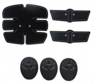 Aparat Smart Fitness EMS Tonifiere Muschi si Slabire pt. Abdomen si Brate cu Electrostimulare