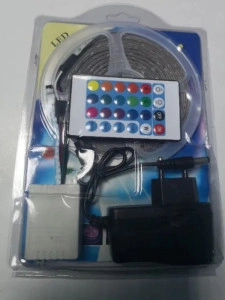 Banda LED RGB Multicolor cu Telecomanda, 5 metri lungime, 12 V - Img 3
