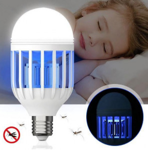 Bec LED ZAPP LIGHT antiinsecte cu lampa UV 60W - Img 2