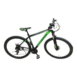 Bicicleta CARAIMAN 29A, Verde, 29 inch, Frana pe disc, 21 Viteze, Cadru Aluminiu - Img 2