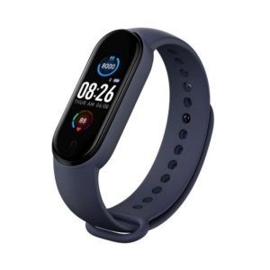 Bratara Smart M5, Smart Bracelet, Inteligenta cu Masurarea Tensiunii Arteriale, ALBASTRU - Img 4