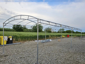 Cadru Cort, Cadru Solar 6m Latime x 10m Lungime - Img 2