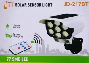 Camera de Supraveghere Falsa cu Panou Solar, 77 LED, cu senzor de miscare JD 2178T - Img 8
