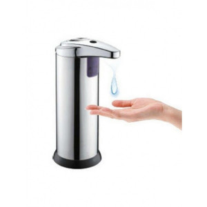 Dozator METALIC de sapun / Dozator dezinfectant cu senzor de miscare / Dispenser - Img 3