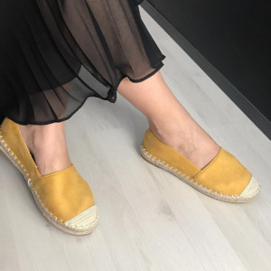 Espadrile Yellow JAUNE SE495 R1/6/2 - Img 1
