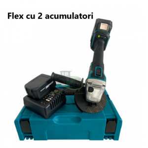 Flex, Polizor Unghiular Werstil cu 2 Acumulatori, 24V, 6.0 AH - Img 7