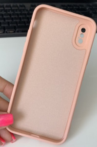 Husă de Protecție iPhone XS Max, din silicon cu margini drepte - Img 6