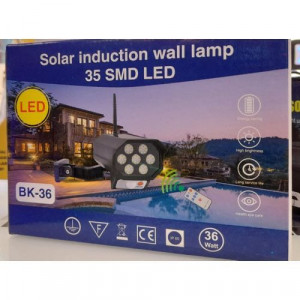 Lampă de perete cu inducție solară generică LED